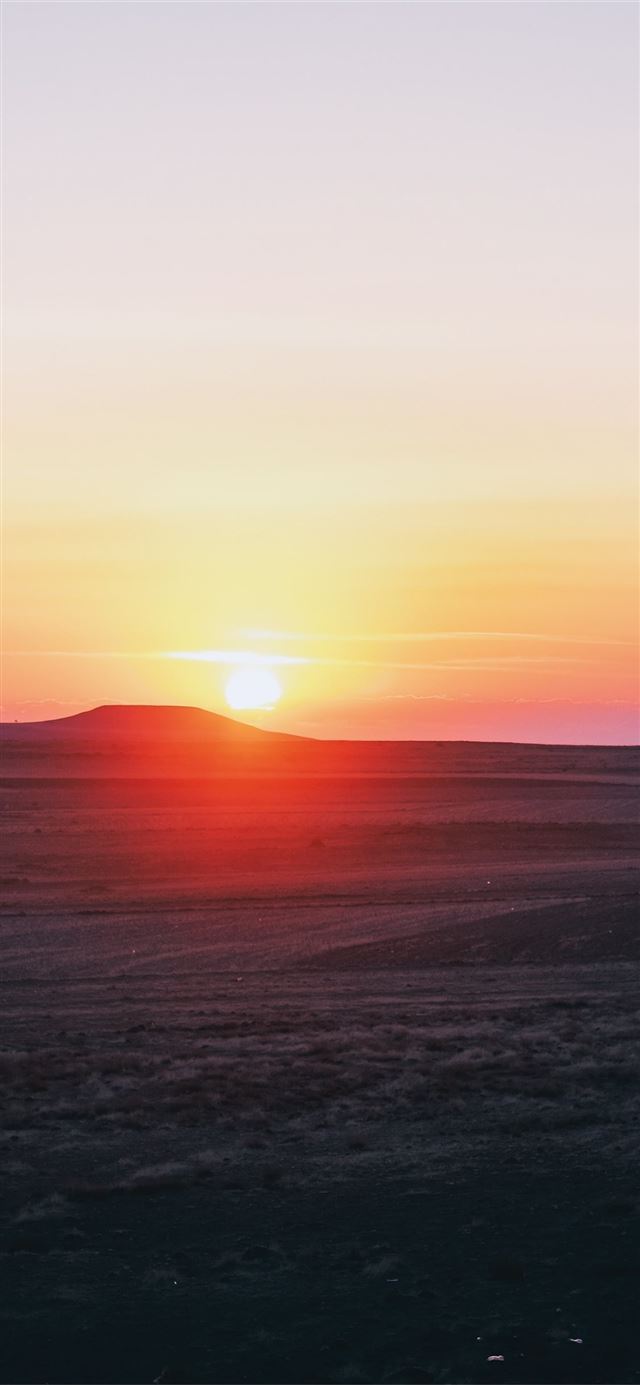 Turkey Cappadocia Sunset Clean Sky iPhone X wallpaper 