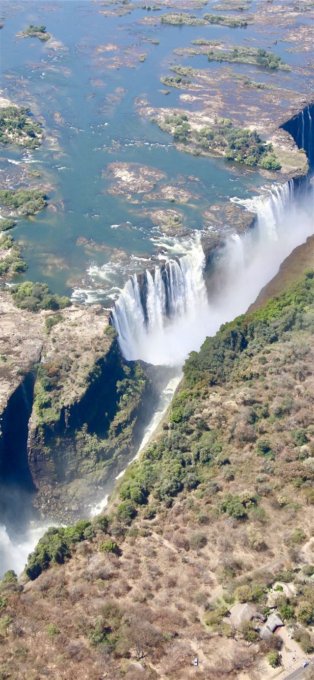 Victoria Falls iPhone X wallpaper 