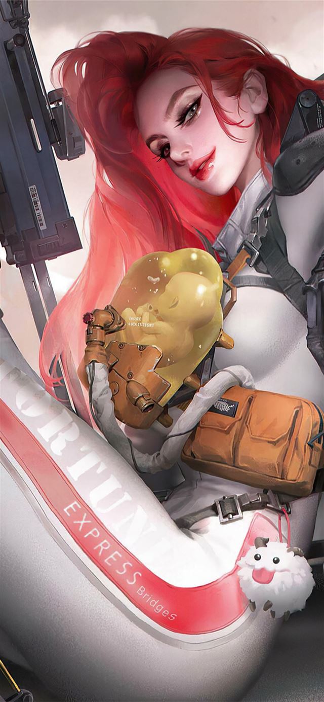 death stranding of miss fortune 4k iPhone X wallpaper 