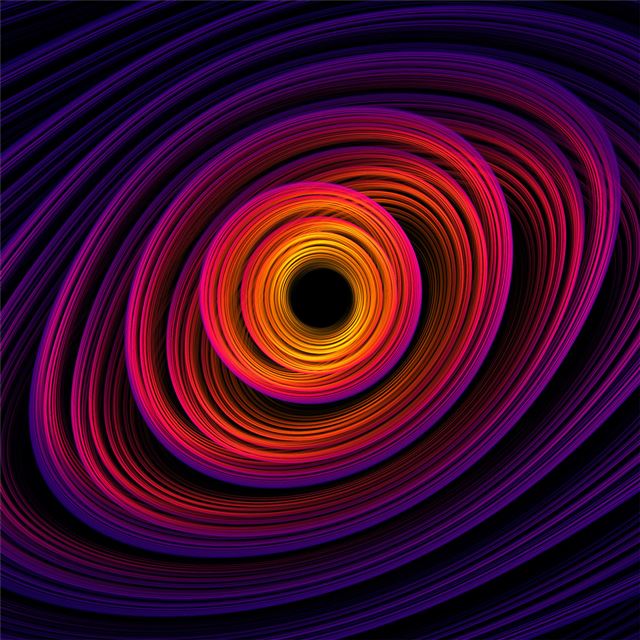 spiral shapes abstract 4k iPad Air wallpaper 