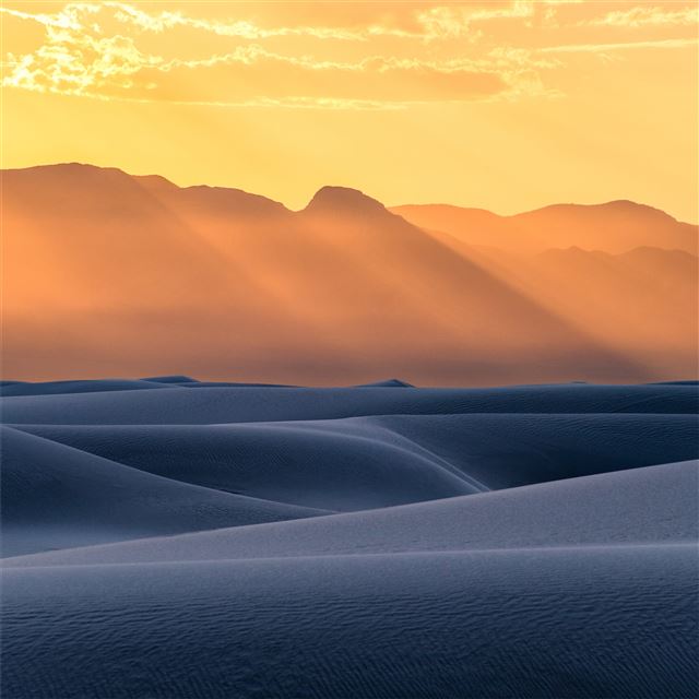 white sands national monument new mexico iPad Air wallpaper 