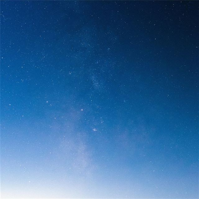 blue sky with stars 5k iPad Pro wallpaper 