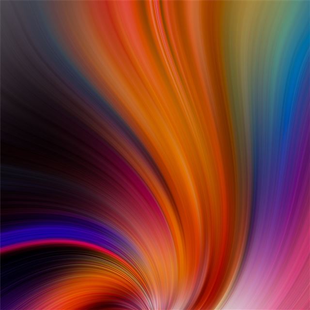 colorful abstract swirl iPad wallpaper 
