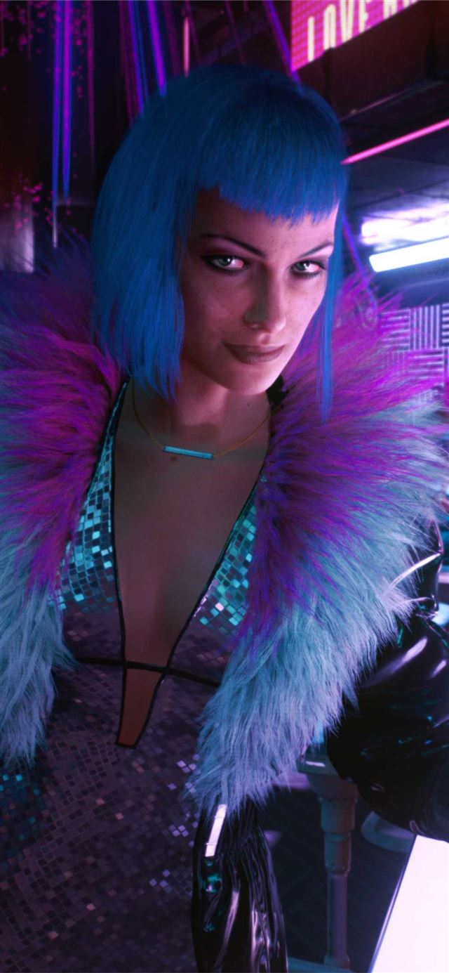 cyberpunk 2077 my name is evelyn iPhone X wallpaper 