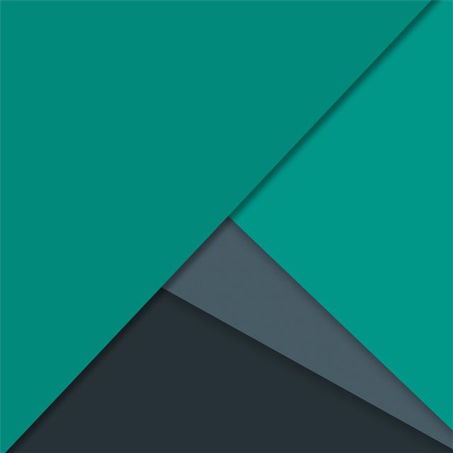 dark green material design iPad Pro wallpaper 