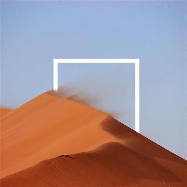 desert abstract iPad Pro wallpaper 