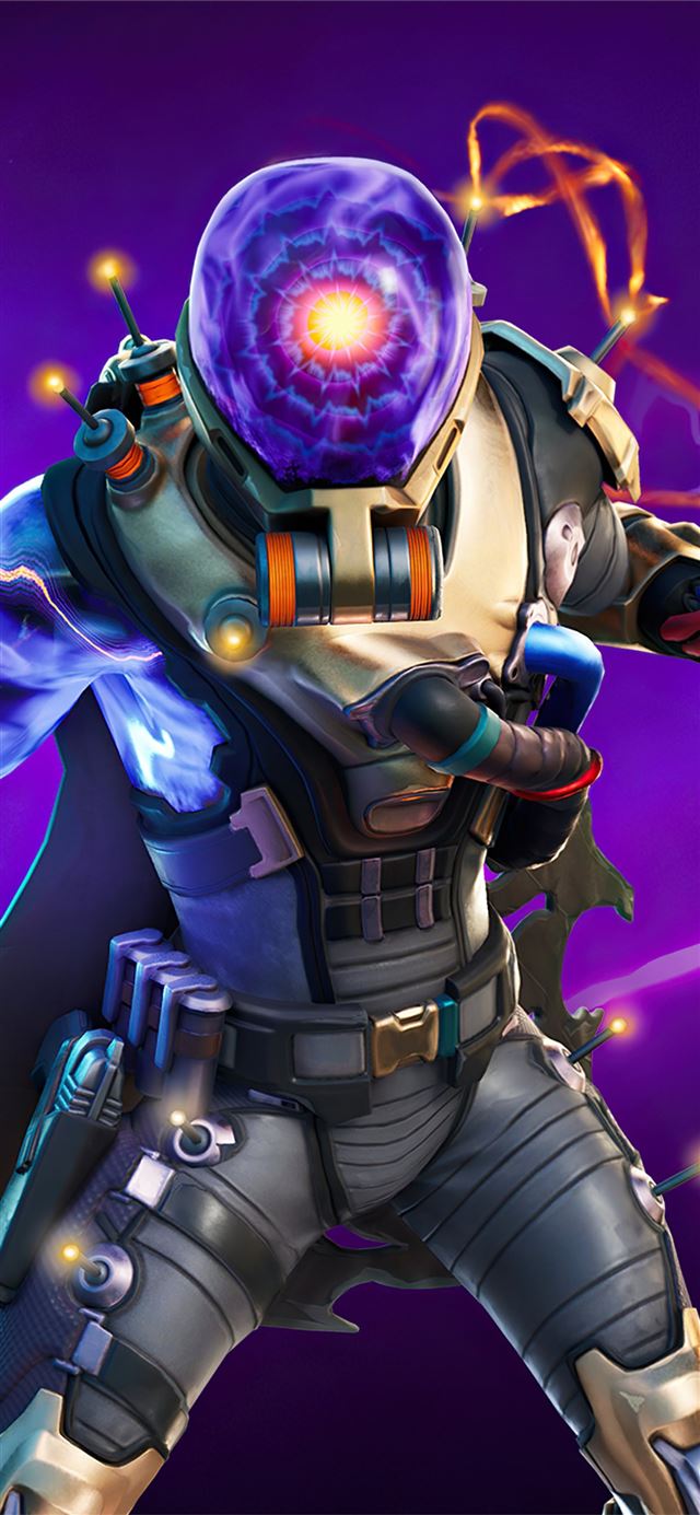 fortnite chapter 2 season 3 cyclo outfit iPhone X wallpaper 