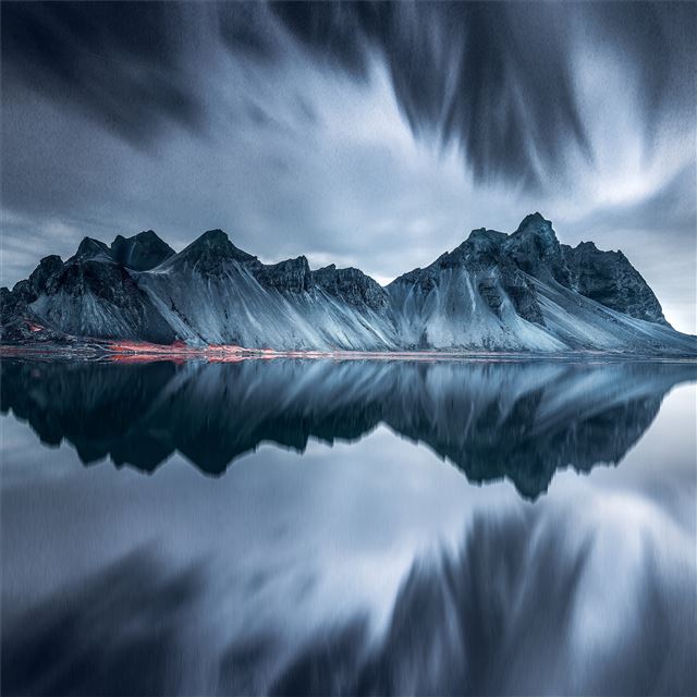 iceberg on body of water 8k iPad Pro wallpaper 