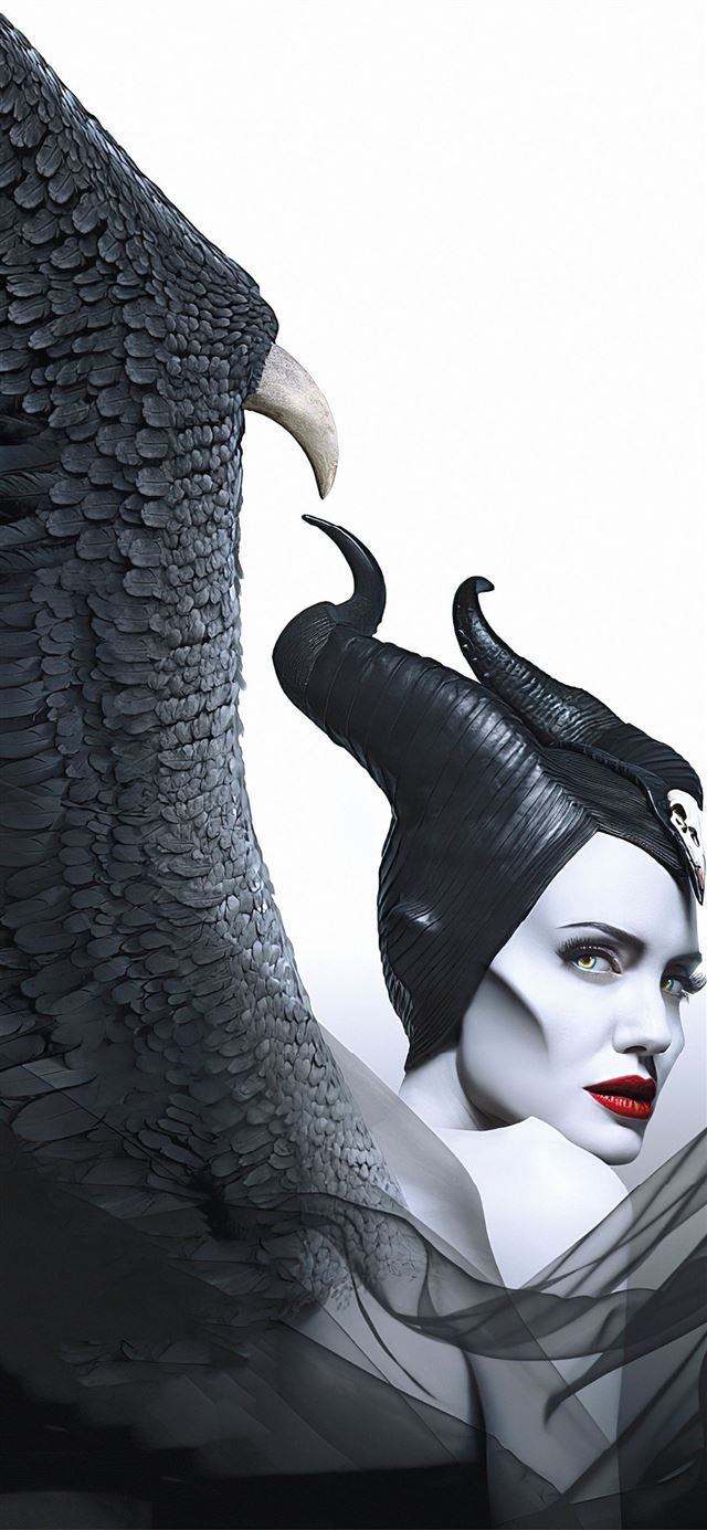 maleficent mistress of evil 2019 new poster iPhone 11 wallpaper 