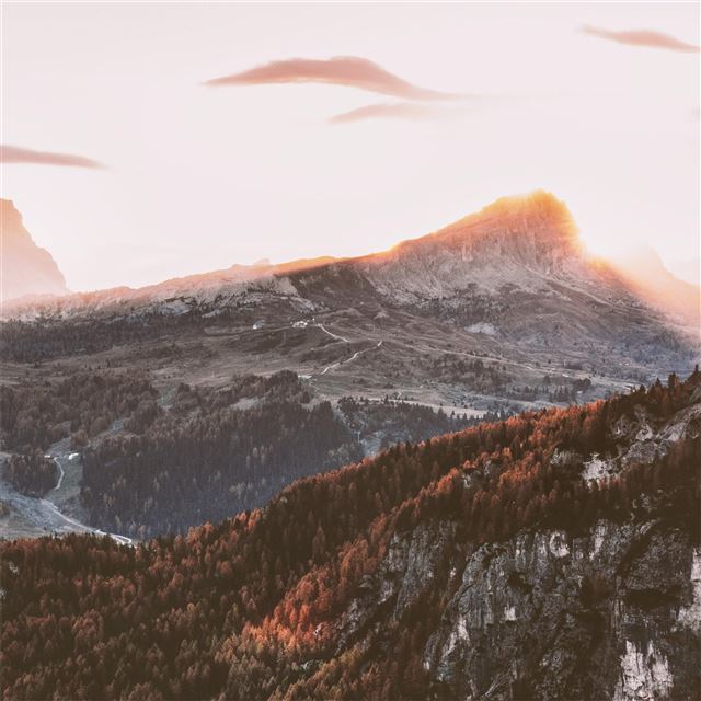 mountains landscape 4k iPad wallpaper 