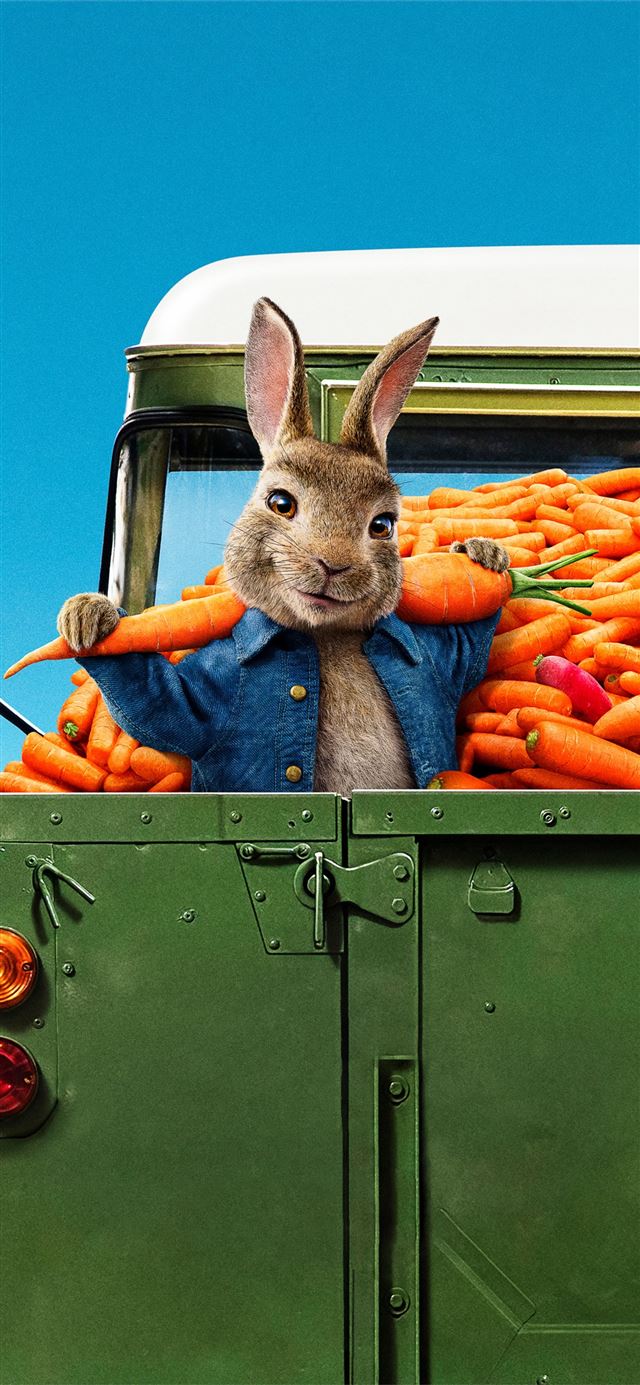 peter rabbit 2 the runaway 2020 iPhone X wallpaper 