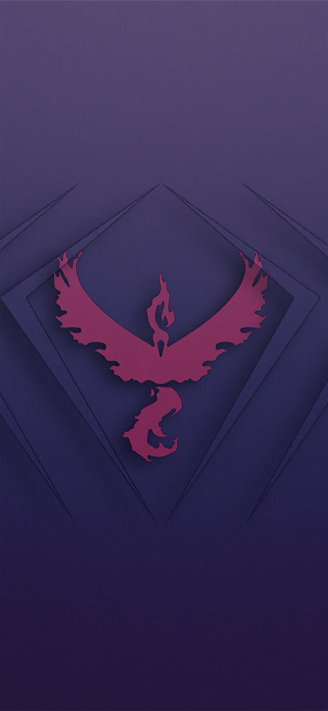 phoenix pokemon logo 4k iPhone 11 wallpaper 