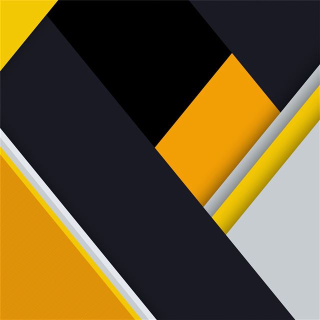yellow material design abstract 8k iPad Air wallpaper 