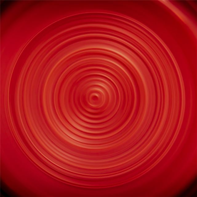 abstract circle red 4k iPad wallpaper 