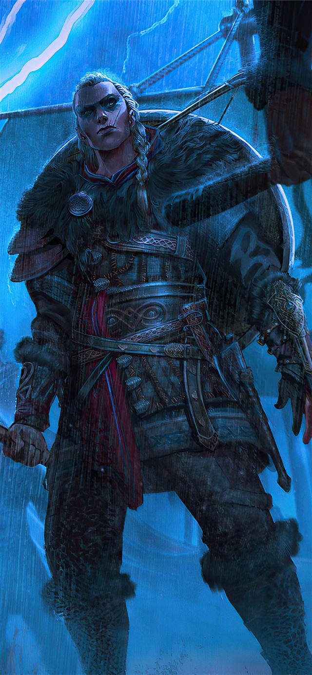 lady eivor from assassins creed valhalla 4k iPhone 11 wallpaper 