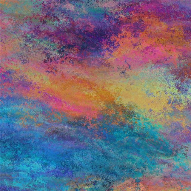 painting colorful abstract 4k iPad Air wallpaper 