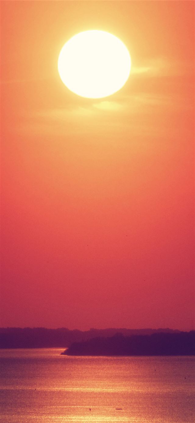 sun colorful nature 5k iPhone X wallpaper 