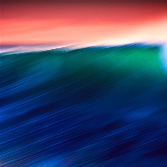 waves abstract 5k iPad Air wallpaper 