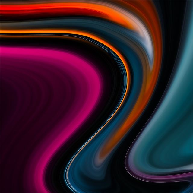 abstract color flow 8k iPad Air wallpaper 