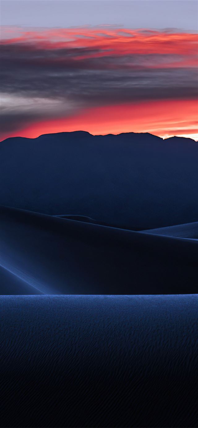 desert dune landscape nature sand sunset 4k iPhone 11 wallpaper 
