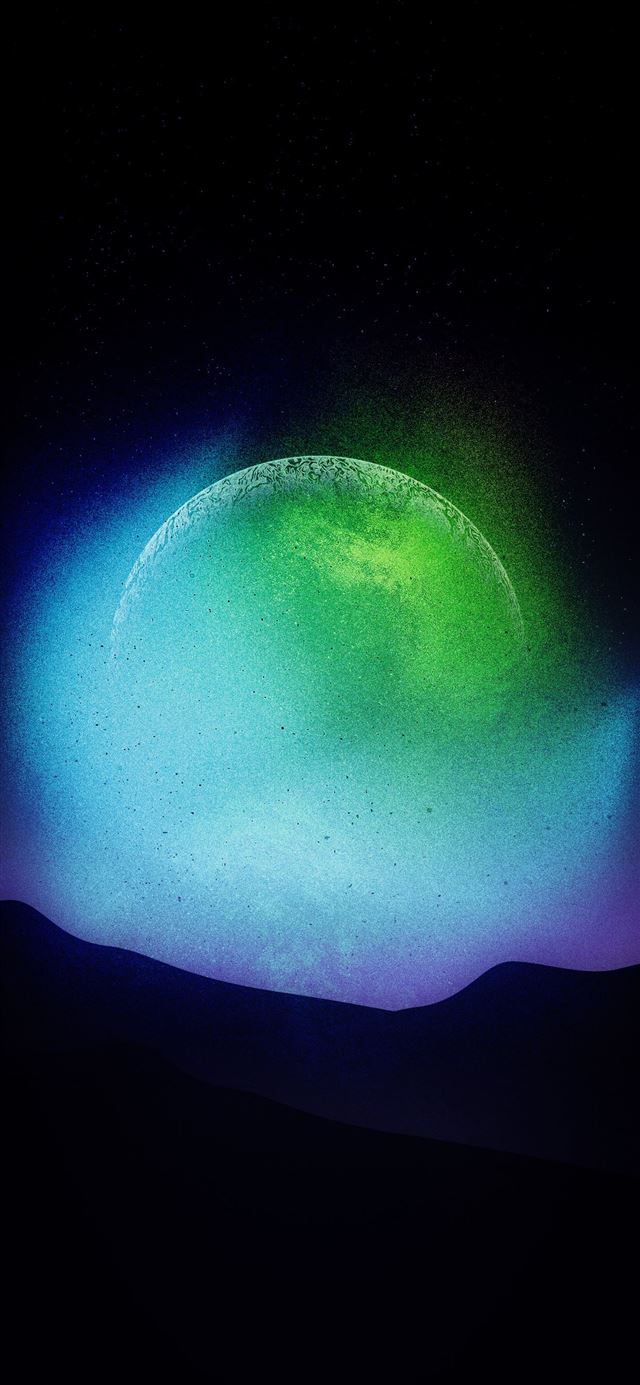 Galactic Scenery v2 by AR7 iPhone X wallpaper 