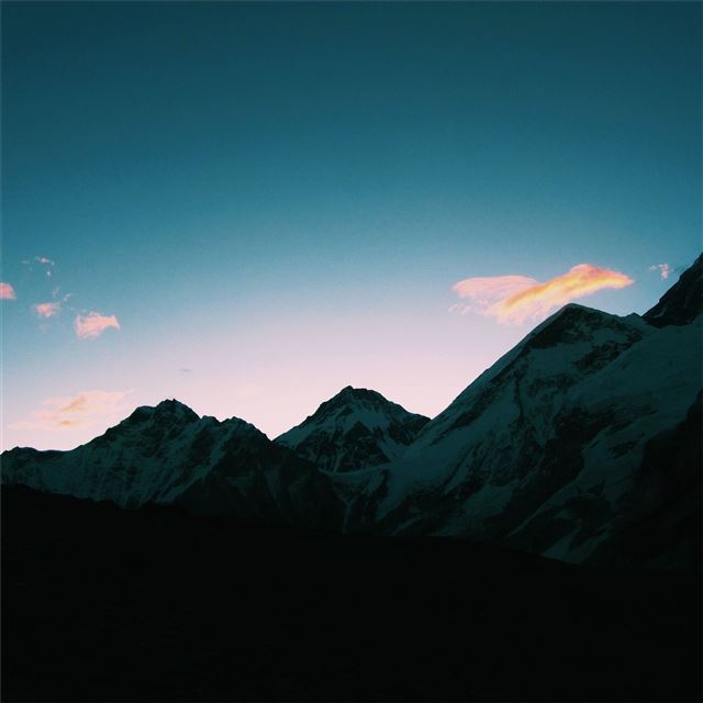 nepal mountains 4k iPad Air wallpaper 