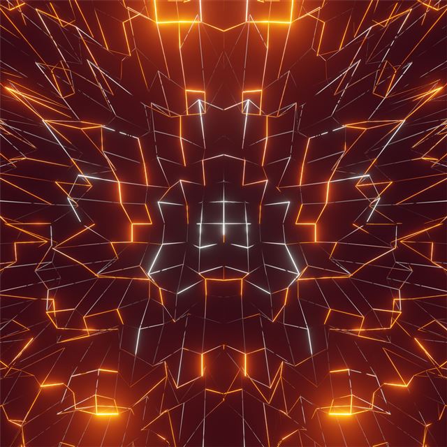 glowing lines abstract 4k iPad Pro wallpaper 