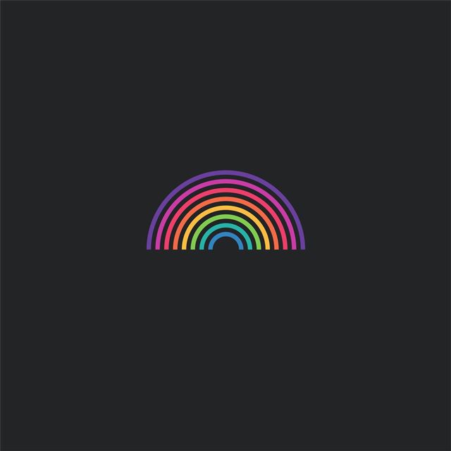 rainbow abstract iPad wallpaper 