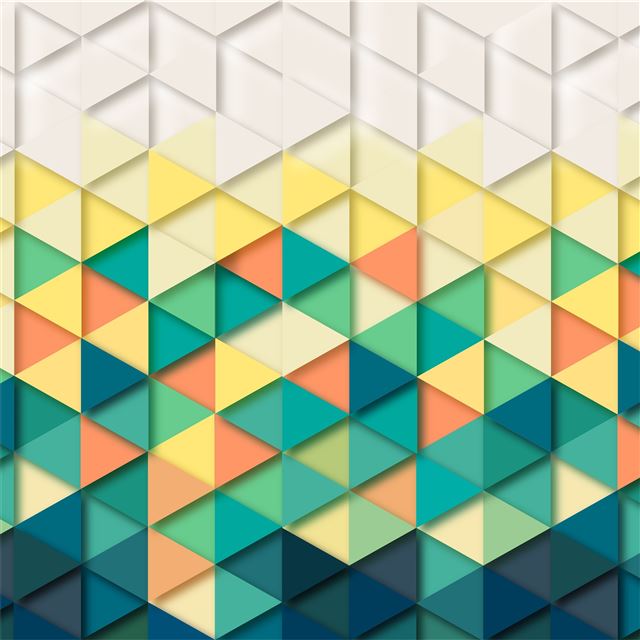 triangle pattern 8k iPad Pro wallpaper 