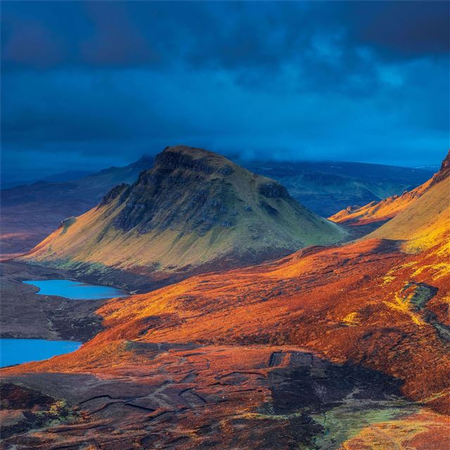 lake landscape mountain scotland 4k iPad wallpaper 