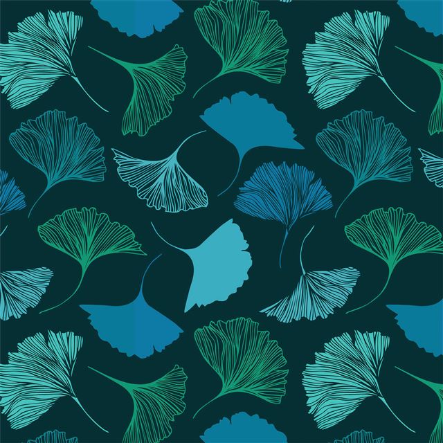 pattern plants abstract 4k iPad Air wallpaper 
