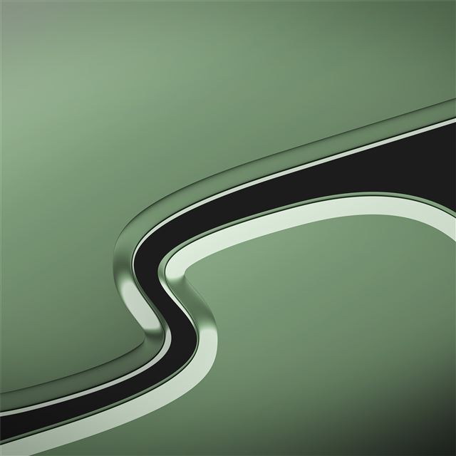 green metal formation 4k iPad wallpaper 