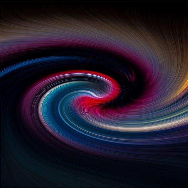 abstract spirals artwork 4k iPad wallpaper 