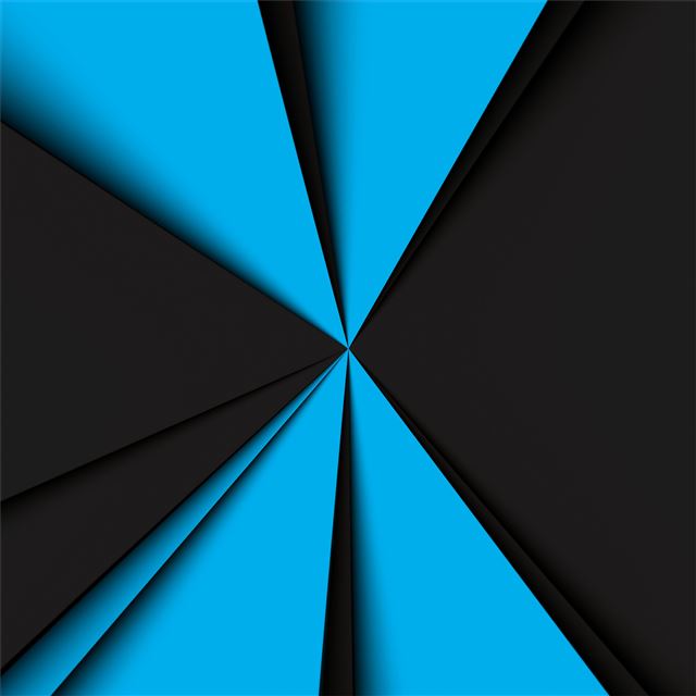 blue dark geometry 8k iPad Air wallpaper 
