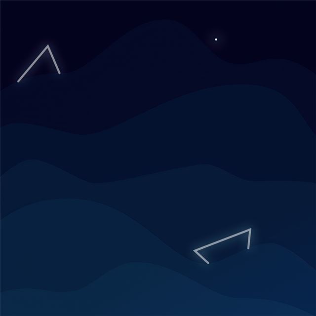 triangles in abstract sky 5k iPad wallpaper 