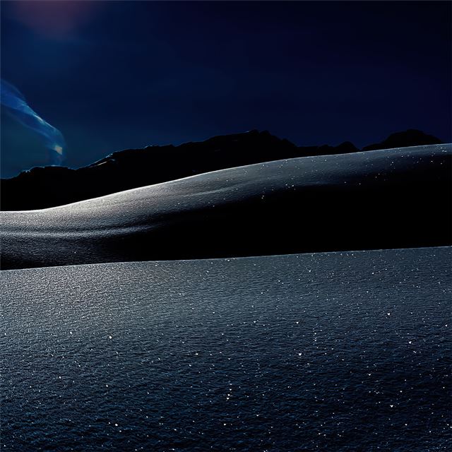 winter view night snow switzerland 4k iPad Air wallpaper 