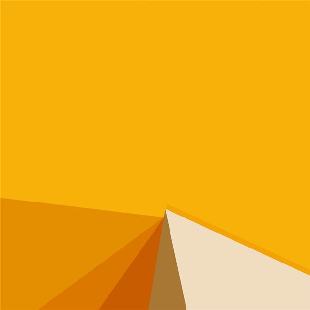 abstract orange shapes iPad Air wallpaper 