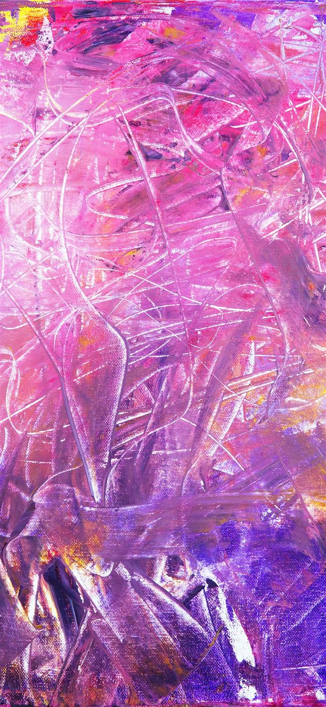abstract painting iPhone 11 wallpaper 