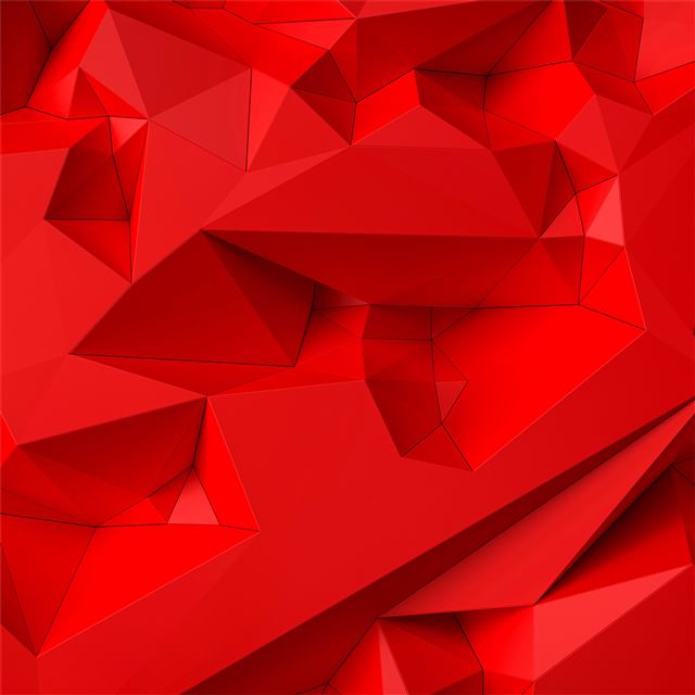 bright red shapes abstract 5k iPad Air wallpaper 