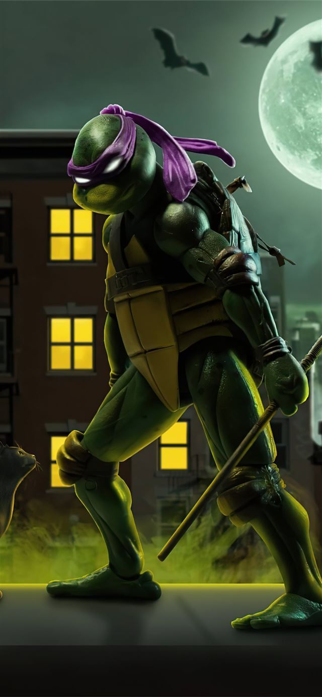 donatello teenage mutant ninja turtles 5k iPhone 11 wallpaper 