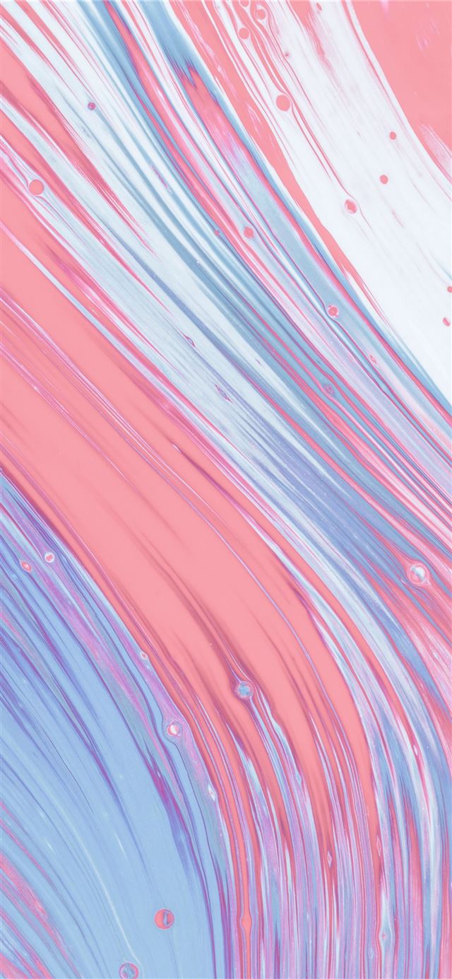 pink and white abstract painting iPhone 11 wallpaper 