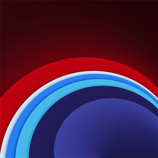red circle sun shape abstract 8k iPad Pro wallpaper 