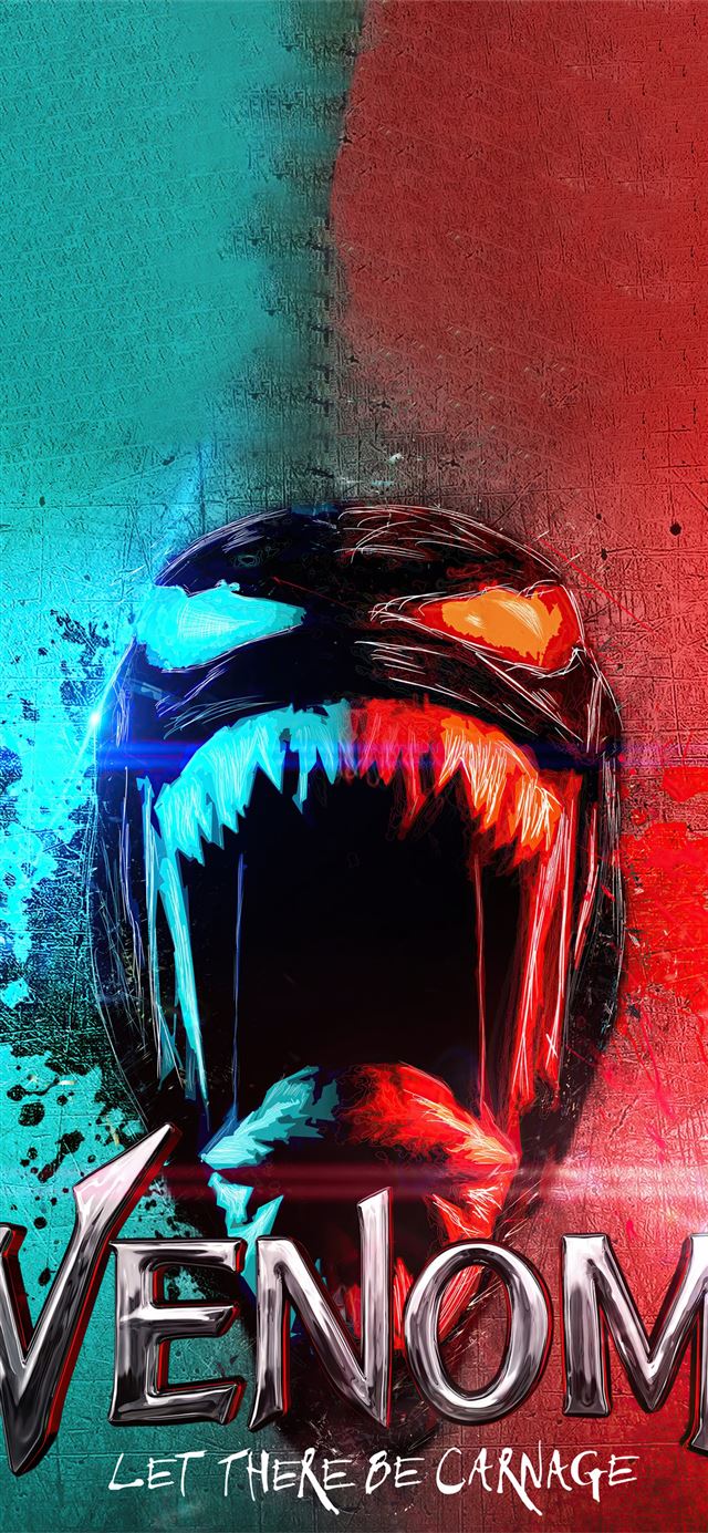 2021 venom let there be carnage iPhone 8 wallpaper 