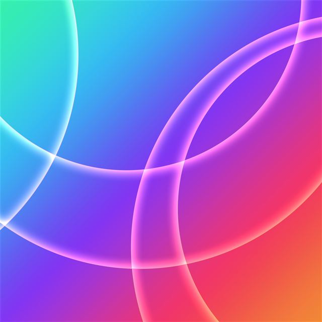 multiple circles abstract blur 8k iPad Pro wallpaper 