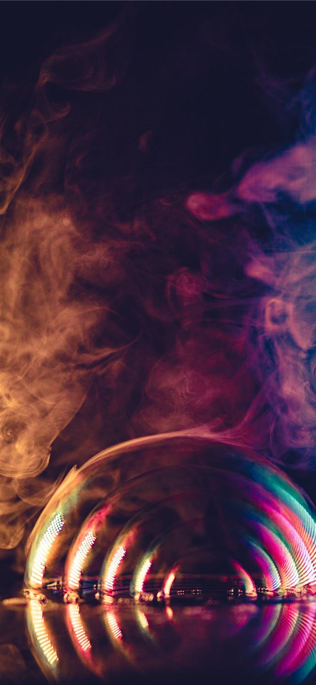 smoke illusion photography iPhone 11 wallpaper 