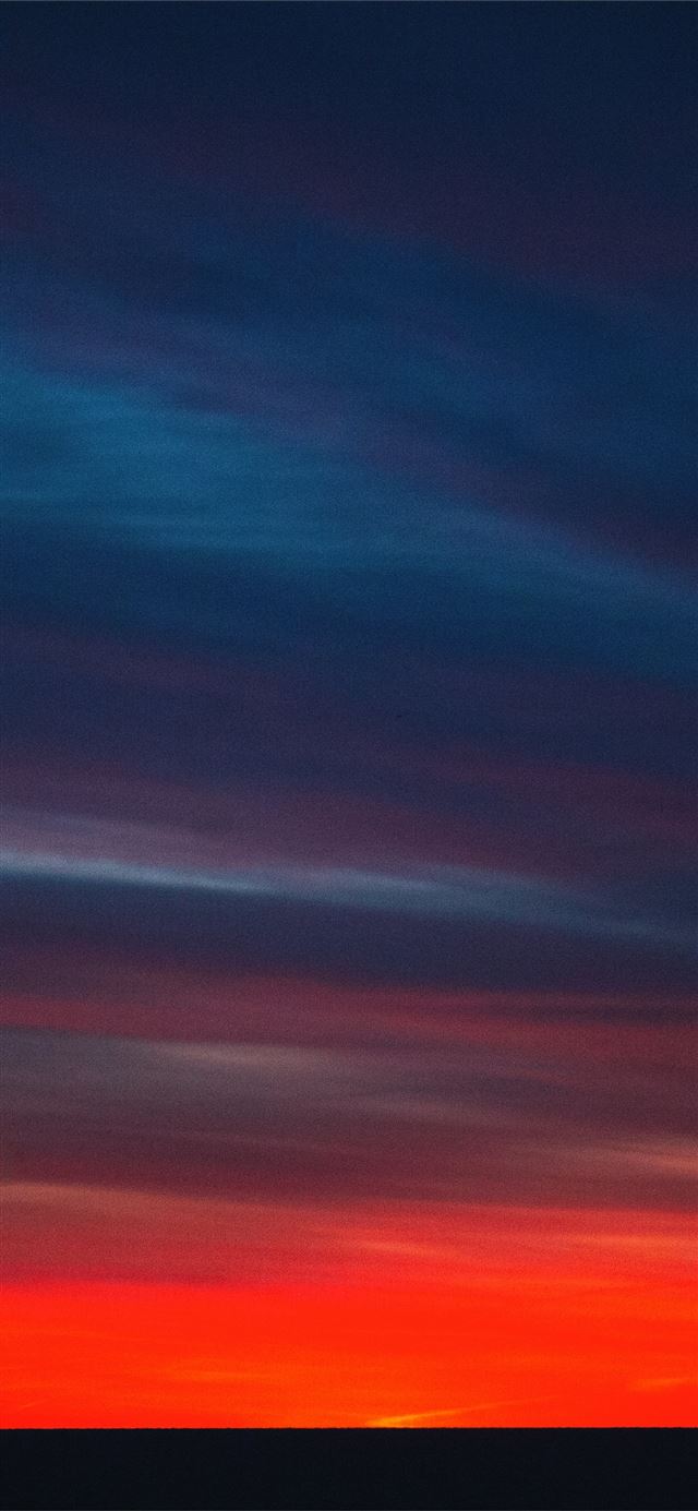 sunset evening iPhone 11 wallpaper 
