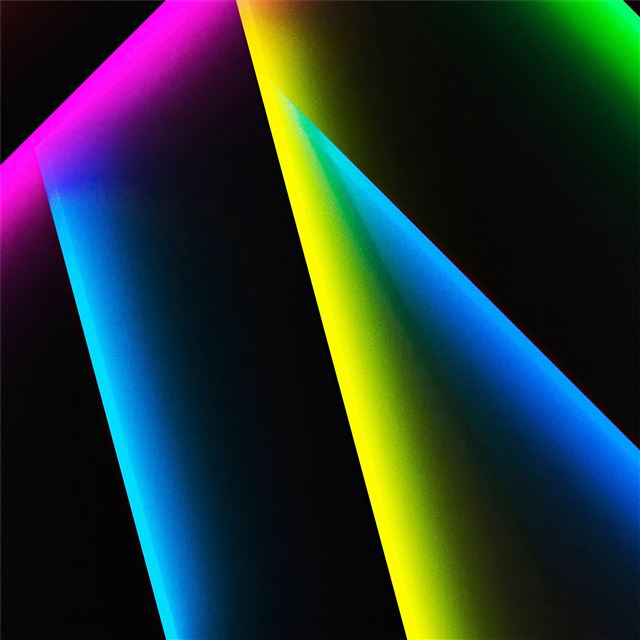colorful lines shapes shadow 4k iPad Pro wallpaper 