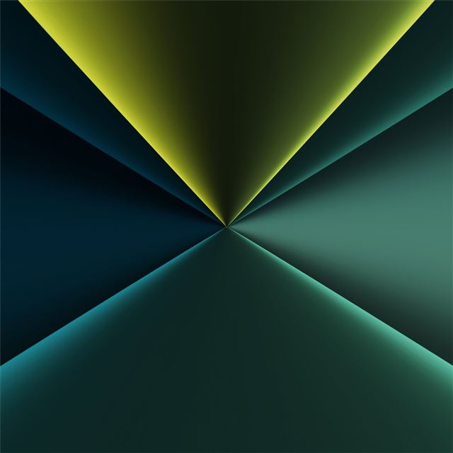 green dark abstract 4k iPad Pro wallpaper 