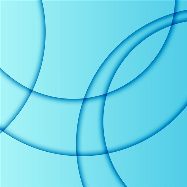 multiple circles abstract blur blue 8k iPad Pro wallpaper 