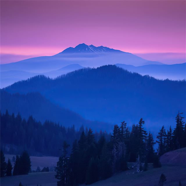 mountains minimal morning dreamscape 4k iPad Air wallpaper 